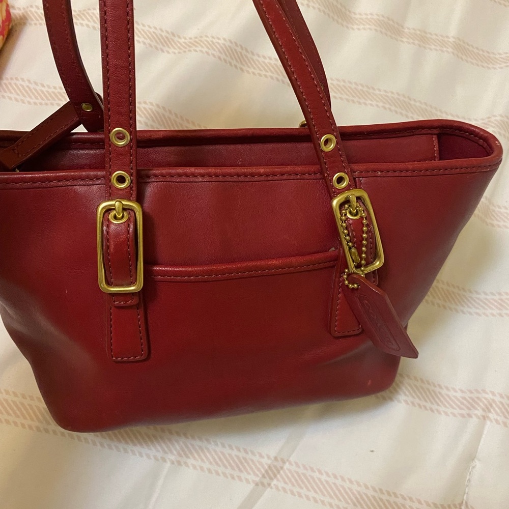 Coach Legacy Mini Market tote